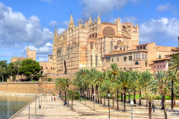 Cathedral of Santa Maria of Palma (La Seu), Palma de Mallorca, Spain