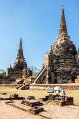Fototapeta premium Ruins of the old city of Ayutthaya, Thailand