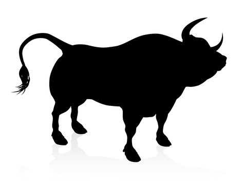 Bull Silhouette