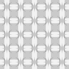 Square seamless pattern. Fashion graphic background design. Modern stylish abstract texture. Monochrome template for prints, textiles, wrapping, wallpaper, website, etc. Vector illustration