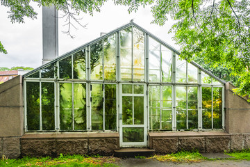 Natural History Museum (1868), Botanical Garden (public). Botanical Garden and museums within it are among Oslo's most popular attractions for tourists and local visitors. Oslo, Norway. Greenhouses.