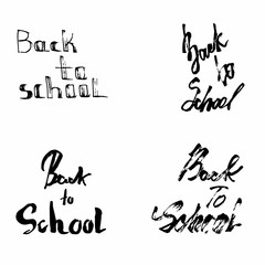 Back to School Typography