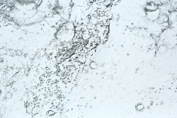 abstract water drops