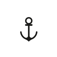 anchor on white background