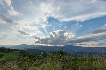 Fototapeta premium tramonto alla sella dei generali 14
