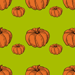 Pumkin Orange Pattern 2