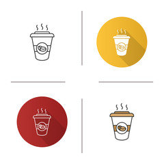 Coffee to go icon