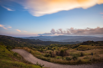 Fototapeta premium tramonto alla sella dei generali 5