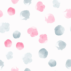 Abstract painting universal freehand watercolor seamless pattern. Graphic design for background, card, banner, poster, cover, invitation, placard, header or brochure. Hand drawn vector texture