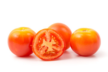 Rot-orange Tomaten