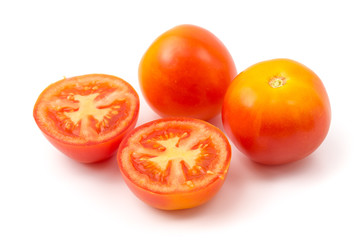 Rot-orange Tomaten