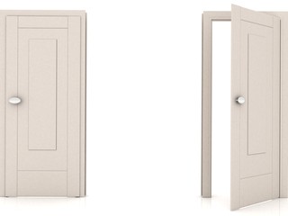 Door.3d Render Illustration.