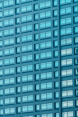 Beautiful exterior building with glass window pattern textures