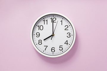 wall clock at abstract background