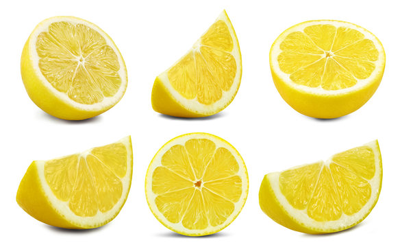 lemon fruit Clipping Path