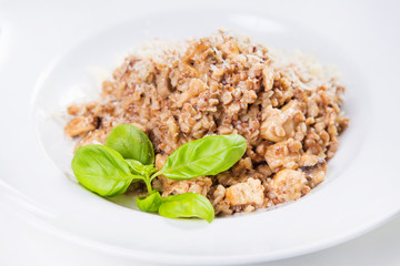 buckwheat green basil
