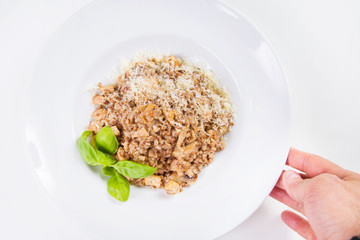 buckwheat green basil