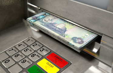 Atm Facade Cash Withdrawel
