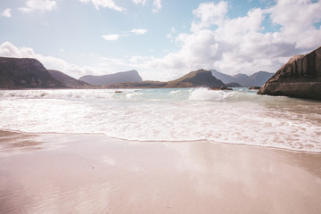 Sunny beaches in Norway