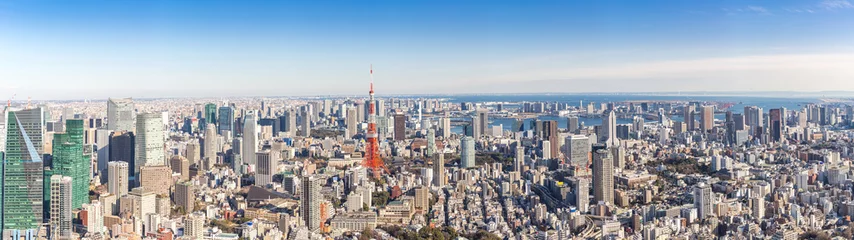 Tuinposter Tokyo Tower, Tokyo Japan © vichie81
