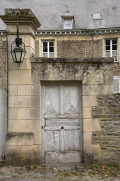 Vecchia porta in Bretagne