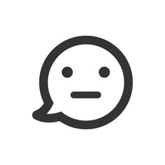 Speechless Emoji Icon