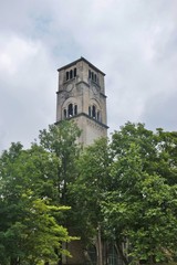 The medieval Captain&rsquo;s tower in Bihac, Bosnia and Herzegovina.  South-East Europe.