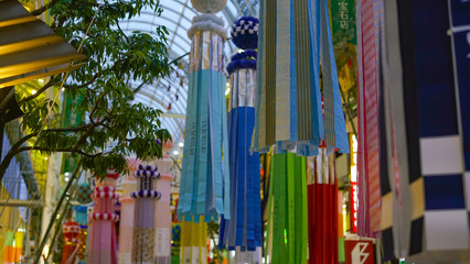 Tanabata in Sendai - obrazy, fototapety, plakaty
