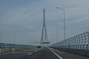 Ningbo Xiangshan Harbor cable-stayed bridge