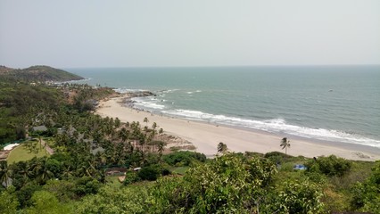 Fototapeta na wymiar Goa beach