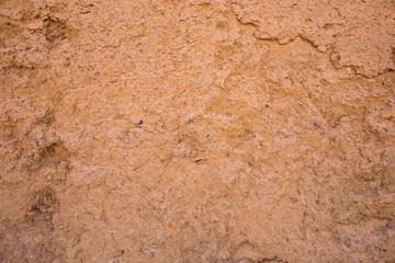 detail to see Texture of red sand and rock