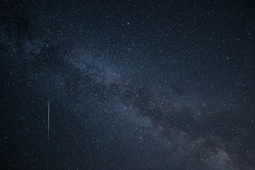 milky way galaxy meteor © Alice