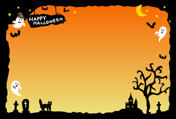 Fototapeta premium ハロウィン フレーム素材
