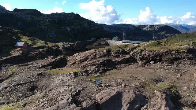 Rivers and lakes in the norwegian mountains