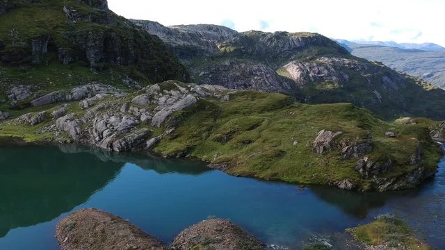 Rivers and lakes in the norwegian mountains