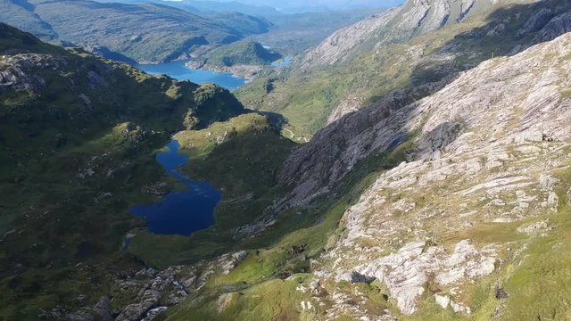 Rivers and lakes in the norwegian mountains