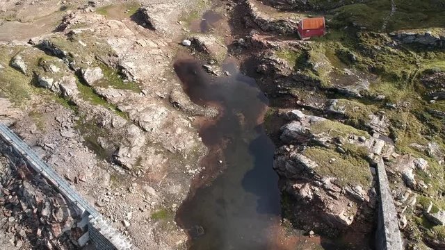 Rivers and lakes in the norwegian mountains