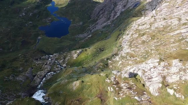 Rivers and lakes in the norwegian mountains