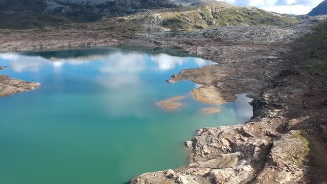 Rivers and lakes in the norwegian mountains