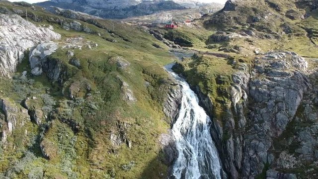 Rivers and lakes in the norwegian mountains