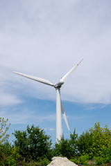 Wind turbine view