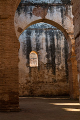 Obraz premium Ruins of a building in Chellah, Rabat, Morocco