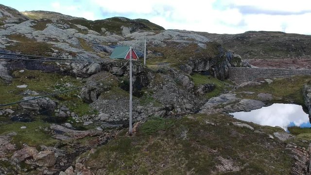 Rivers and lakes in the norwegian mountains