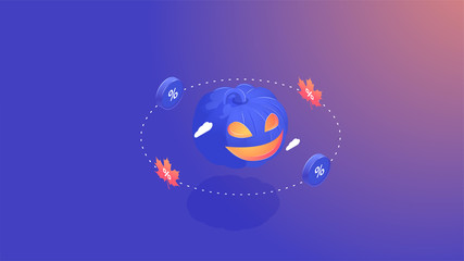 Obraz premium Discount sale concept. Vector illustration