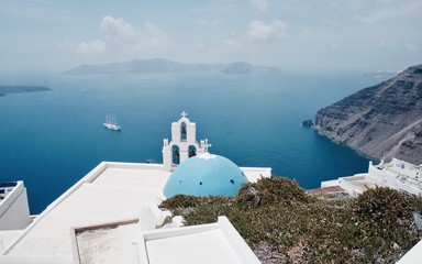 Fototapeta na wymiar Santorini-Greece