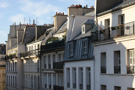 Paris residential buildings