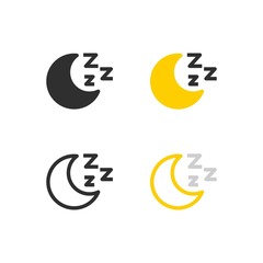 Sleep mode icons