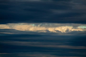 A Sliver of Light in a Dark Stormy Sky