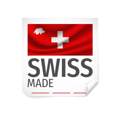Swiss made vector.
