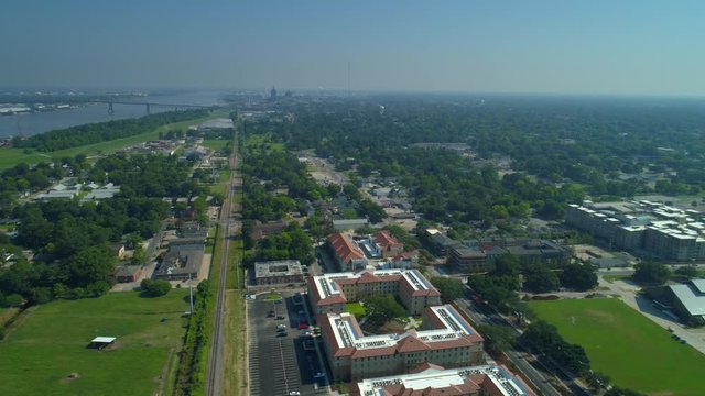 Louisiana drone video footage 4k